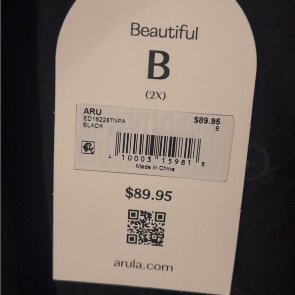 ARULA Black Lace Long Sleeve Dress - Picture 2 of 5